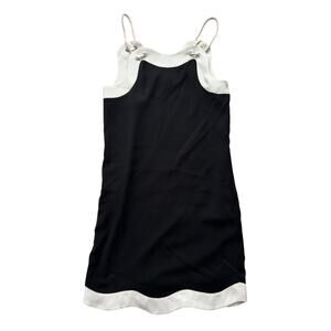 THML Wavy Trim Black and White Dress Size XS